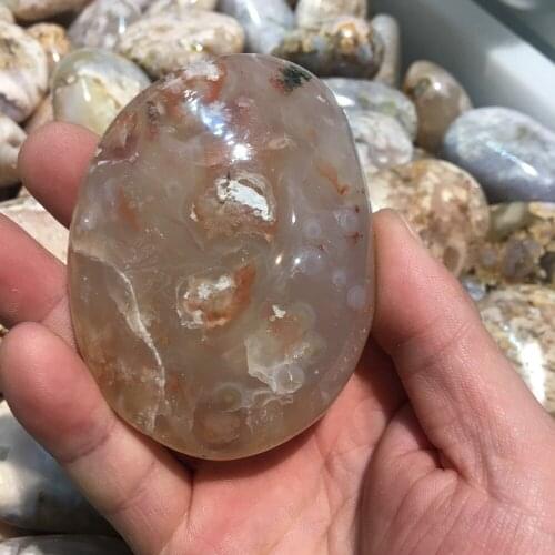 180g natural cherry stone mineral energy stone 1pc