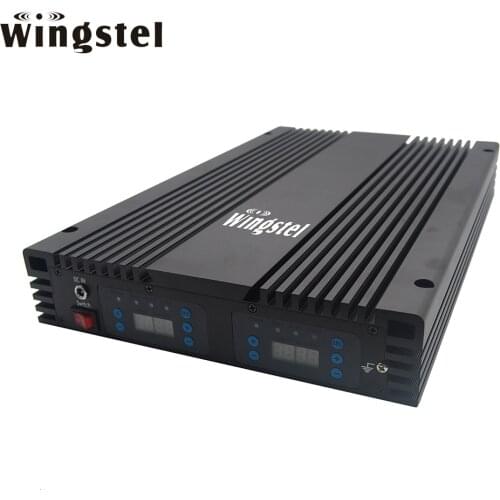 2year Warranty 2g 3g 4g 5bands 700 900 1800 2100 2600 Mhz Factory High Power Signal Booster transmitter and receiver 433mhz