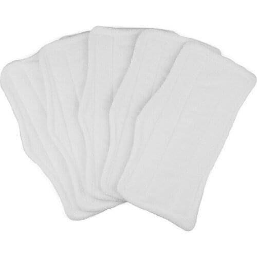 Promotion! 5 Pack Washable Steam Mop Pads Replacement for Shark Steam and Spray Mop SK410, SK460, SS460WM, SK435, SK140, SK115