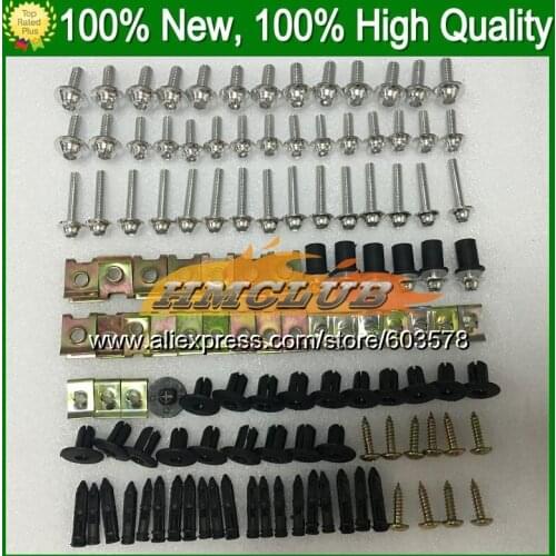 Fairing bolts full screw kit For YAMAHA YZFR1 98 99 YZF R1 YZF 1000 YZF-1000 YZF1000 YZF-R1 1998 1999 CL78 Nuts bolt screws Nut