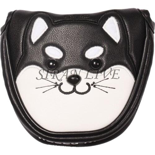 Golf Mallet Head Cover Putter Cover with Magnetic Closure for Mallet Putter Free Shipping