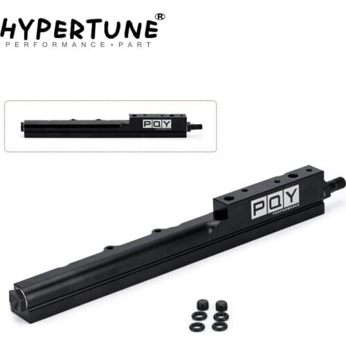 Hypertune - Aluminum BLACK Fuel Rail for Honda Civic Si B-Series B16A2 & B16A3 5481-QY