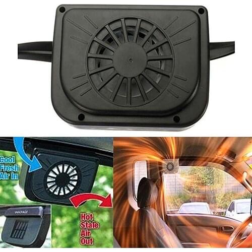 80% Hot Sell Solar Sun Power Car Auto Air Vent Cool Fan Cooler Ventilation System Radiator