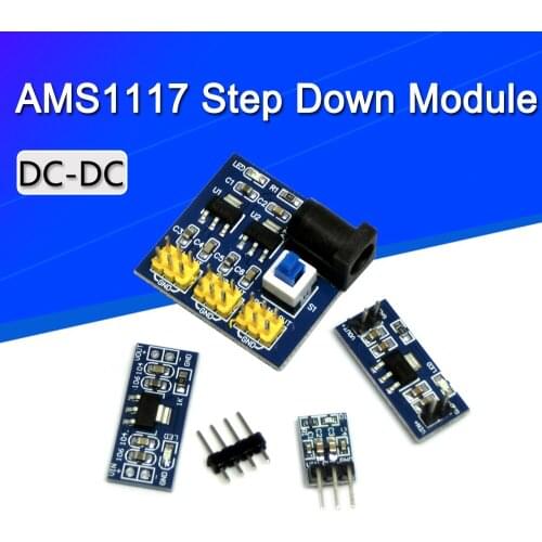 LM1117 AMS1117 4.5-7V turn 3.3V 5.0V 1.5V DC-DC Step down Power Supply Module For Arduino bluetooth Raspberry pi