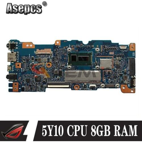 UX305FA With 5Y10 CPU 8GB RAM Mainboard REV 2.0 For ASUS UX305 UX305F UX305FA Laptop Motherboard 100% Tested free shipping