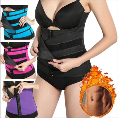 Waist Trainer Neoprene Body Shaper Women Slimming Sheath Belly Reducing Shaper Tummy Sweat Shapewear Workout Trimmer Belt Corset