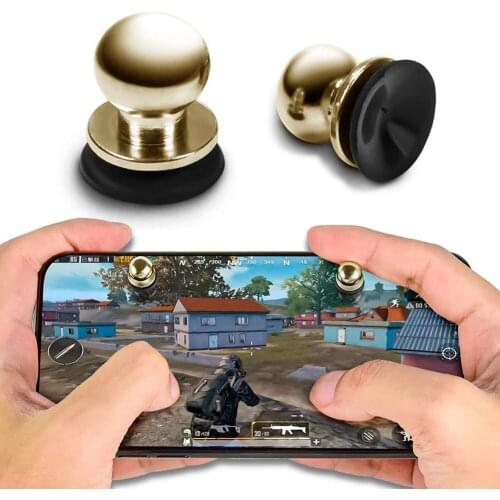 New Mobile Game Controller Metal Lightweight Portable Game Machine for Mobile Phones and Tablets Gold and Silver Dropshipping