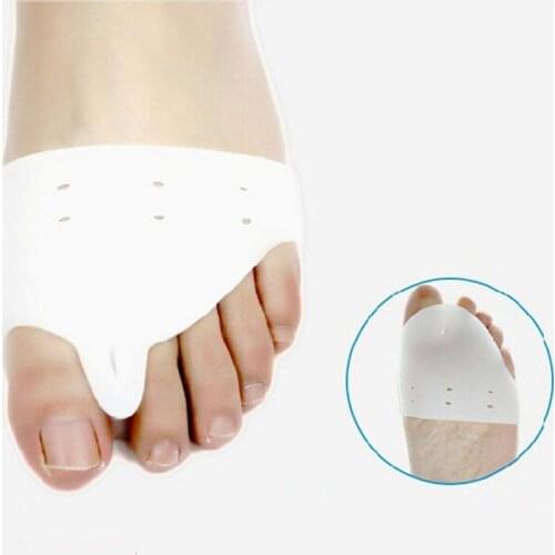 Orthopedic pad 1pair=2pcs Hallux valgus Orthotics,Silicone Toes Separator The big Toe Bunion Corrector,Daily Use Foot Care Tool