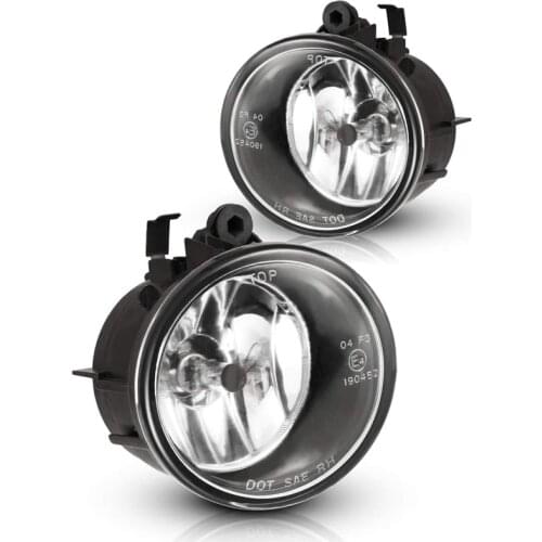 Pair Clear Lens Front Bumper Fog Light Lamp Replacement For-BMW X1 X3 X4 2011-2017 Car Accessories