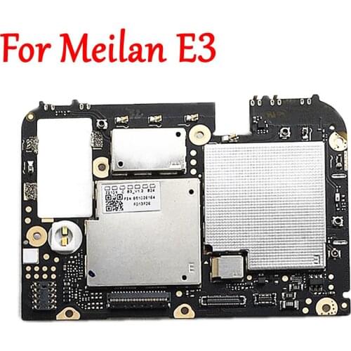 Tested Full Work Unlock Mobile Electronic Panel Motherboard Circuits Flex Cable For Meizu Meilan E3 MB Plate