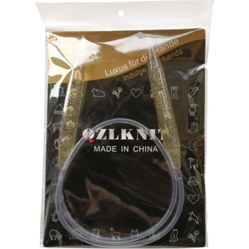 15/18/20mm Large size Acrylic Plastic Transparent Craft Knit Crochet Hooks Circular Knitting Needles Weave Diy Craft Loom Tool