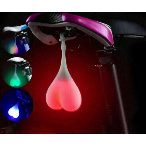 Silicone Bicycle Light Bicycle Tail Light Bicycle LED Light Ball Egg Safety Light Warning Light Bicycle Accessories