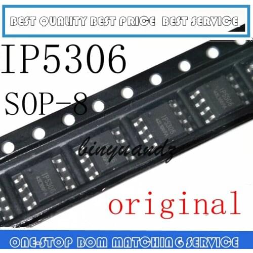 20PCS~200PCS/lot 5306 IP5306 SOP8 IC Chip New Original In stock