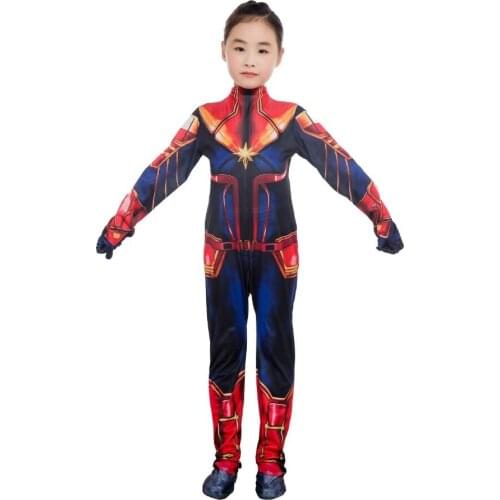 3D Parent-child Movie Hero chraceter Cosplay Costume Bodysuit Suit Jumpsuits for kids