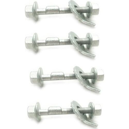 4pcs/set Free shipping 12.9 level Eccentric screw bolt 12mm wheel alignment screws for Chevrolet,Mazda