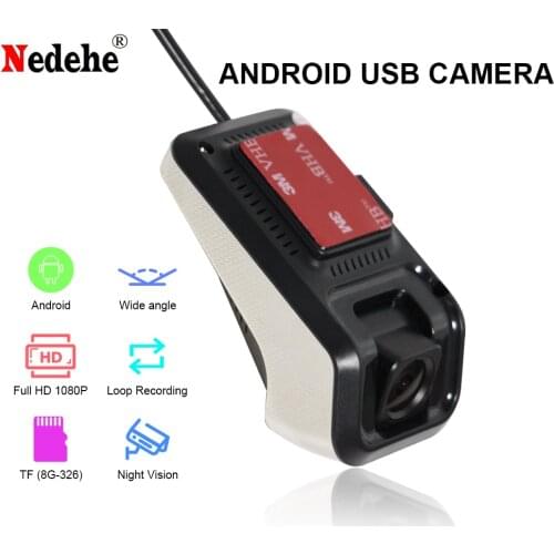 ADAS 1080P Night Vision Car USB DVR Dash Camera Video Recorder For Android Radio Head Unit