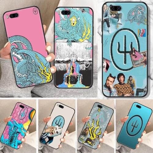 SCALED AND ICY Twenty One Pilots Phone Case For Xiaomi Mi Note 8 9 10 11 9T 10T A3 Lite Pro Ultra black silicone Etui pretty