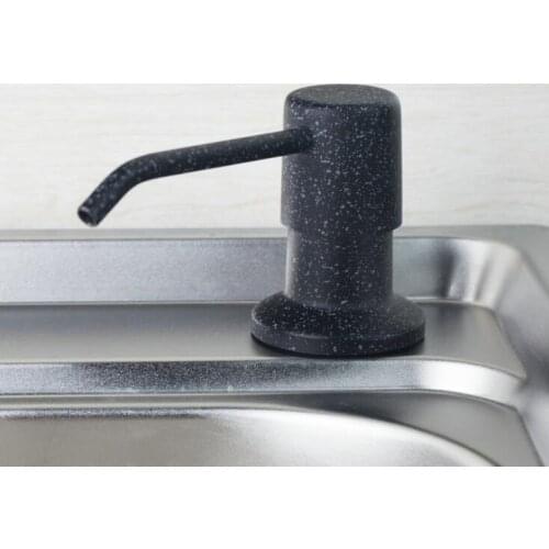 Vidric Kitchen 400ml Soap Dispensers Stainless Steel Pump Finished for Deck Mounted Kitchen Built in Counter top Dispenser EL597