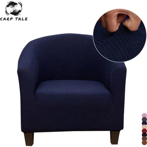 Elastic Sofa Cover Club Chair Covers For Armchairs Stretch Couch Cover Removable Sofa Slipcovers For Bar Counter Living Room