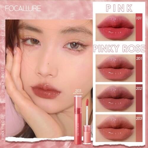 Focallure Shiny Nourish Lip Gloss 17 Colors Liquid Lipstick Waterproof Long Lasting Moisturizing Lipgloss Lip Makeup Cosmetics