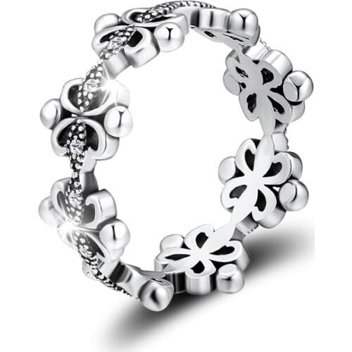 Classic Elegance Rings 100% 925 Sterling-Silver-Jewelry Free Shipping