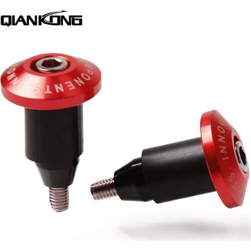 7/8 "22mm Motorcycle CNC Handlebar cap handle bar Grips Bar Ends For honda Shadow 750 Aero ducati diavel Kawasaki Z800 z1000