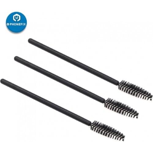 Disposable Eyelash Brush Makeup Brush CPU Welding Brush for BGA Paste Flux Stirring Repair Tools for iPhone Repair