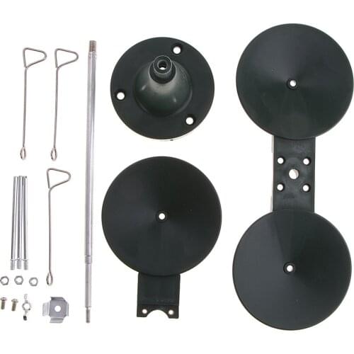 Sewing Machine 3 Spool Thread Stand Base For Overlock Embroidery