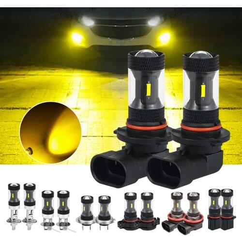 High Quality 2pcs H7/H11/H8 36W Car LED Headlight Bulb High Lumen Super Bright Ultra CSP Chip Автомобильные лампы Front Fog Lamp
