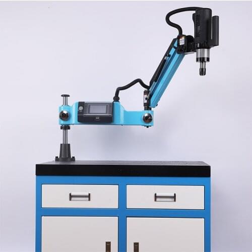 M3-M16 Electric Tapping Machine Servo Motor Tapping Machine Universal Electric Tap Threading Machine With Chucks