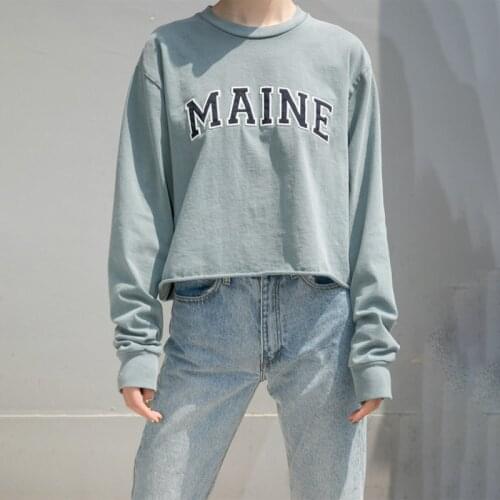 UNUTH Girls Oversize Short Cotton Shirts 2020 Autumn Fashion Ladies Streetwear Soft Blouses Chic Women