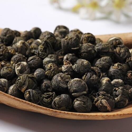 Fresh Natural Chinese Jasmine Green Chinese Tea Jasmine Dragon Pearl Fragrance Slimming Flower Kung Fu Tea