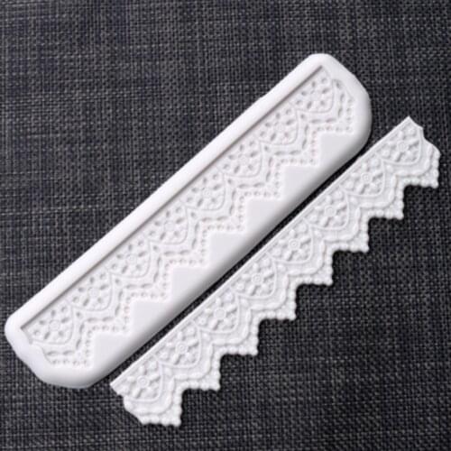 Cake Pattern Embossing Silicone Mold Fondant Mould Cake Decorating Tools Chocolate Gumpaste Mold Sugarcraft Kitchen Accessories