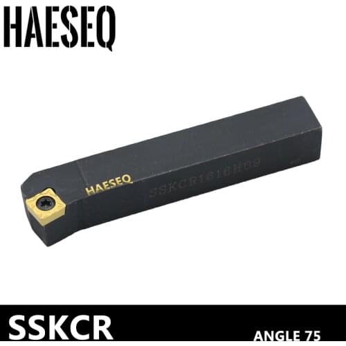 External Turning Cutter Handle of Angle 75 SSKCR2020K09 SSKCL2020K09 SSKCR2020K12 SSKCL2020K12 for Lathe Mechanic Knife Holding