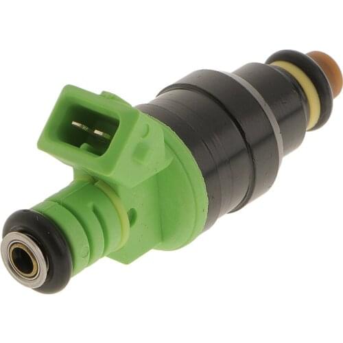 High Impedance 42lbs Green Top Racing Fuel Injector 440cc/min Flow EV1 Turbo 42 lb/hr 0280150558 for Racing Cars Motorsport