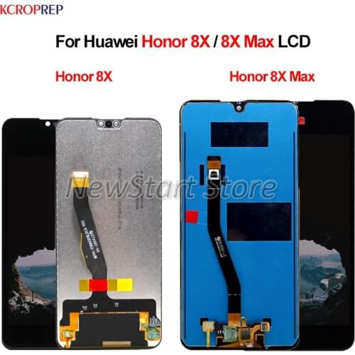 6.5" For Huawei Honor 8X And 7.12" For Huawei Honor 8X Max LCD Display Touch Screen Digitizer Assembly Replacement Accessory