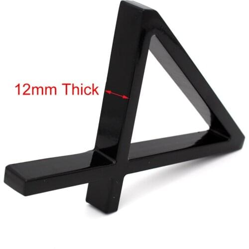 Zinc Alloy Signs Creative Metal Numbers Letter Door Numbers Signs 5in 12.5cm Street Outdoor Hotel Toilet Sign Address Name Plate