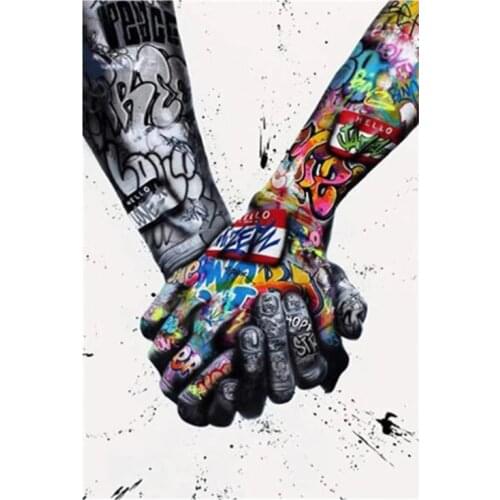 Thermo stickers on clothes Rock graffiti Lovers stripes application of one iron on patches applications for clothing toppe