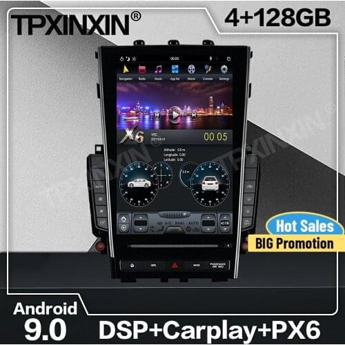 128G Tesla Screen Carplay Android Car Radio 2 Din Stereo Receiver For Infiniti Q50L 2015 2016 2017 2018 GPS Navi Audio Head Unit