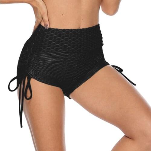 Yoga Quick-Dry Loose Running Shorts Middle High Waist Butt Lifting Sports Leggings For Women Sports Workout Shorts Gym S