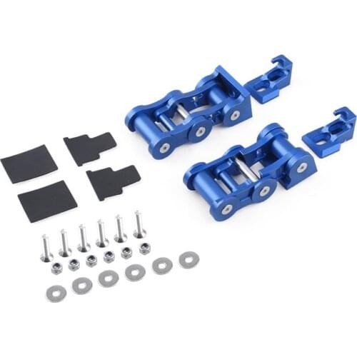 Hood Latches CNC Aluminum Bonnet Lock Hood Latches Fit for Jeep Wrangler JK JKU 2007‑2018 Bonnet Fixing Parts