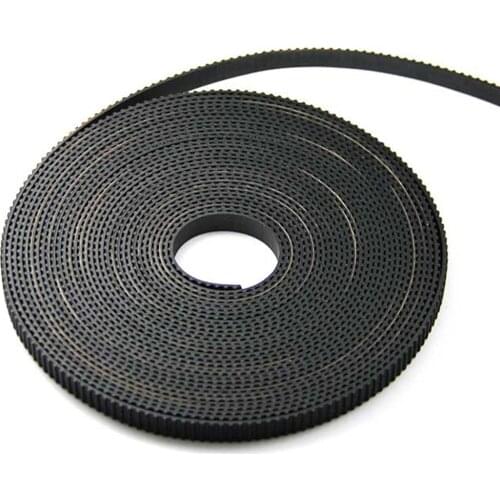 GT2 timing belt wide 6mm Rubber 2GT-6/2GT-9mm Small Backlash for 3d printer RepRap Mendel CNC 2GT belt pulley High Quality