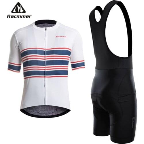 Racmmer 2020 Cycling Jersey Set PRO TEAM AERO Bike Clothes Summer Bicycle Clothing Cycling Set Maillot Conjunto Ropa Ciclismo