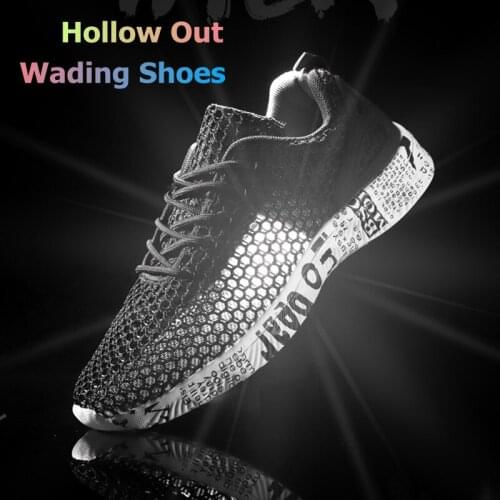 Men Women Swimming Wading Shoes Outdoor Sport Breathable Wearproof Beach Sneakers Quick Dry Upstream Fishing Walking Water Shoes