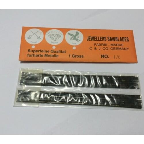 Free Shipping 144 pcs/bag Cutting Blade for gold silver wood craft jewelry tool s sawblades size 1/0