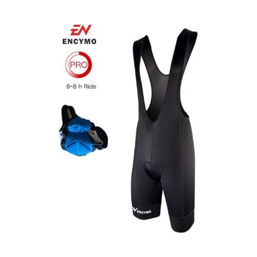 Cycling Bib Shorts Men Gel Pad Shockproof Cycling Bib Short Pro Korea Lycra Breathable Cool 6 Hours Ride Bike Shorts