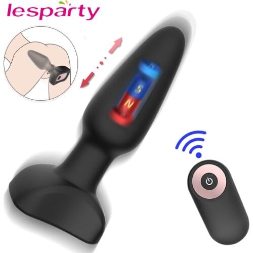 Male Prostate Massager Vibrator Anal Plug Vigina Stimulator Masturbators Romote Tail Butt Plug Sex Toys For Men/Women Dildos