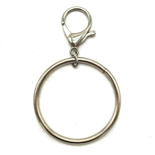 Mens Waist Key Chain Silver Heavy Rock Metal Hip Hop Gothic Punk Style Pants Trousers Jean Biker Wallet Key Ring