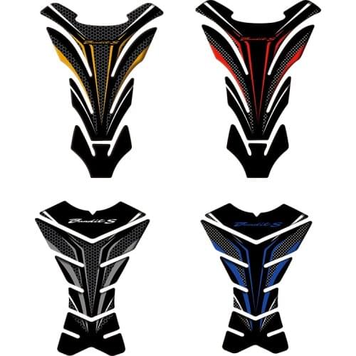 Motorcycle Stickers Tank Pad Gel Protector Sticker Decal For Honda Suzuki GSF BANDIT GSF 1200 GSX 1400 GSF1200 1250F GSF1250F