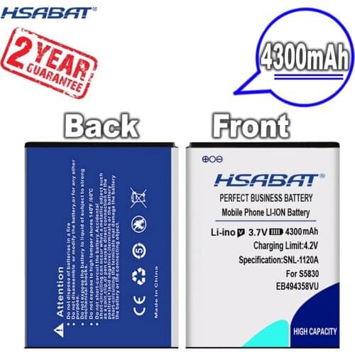 New Arrival EB494358VU Battery for Samsung Galaxy Ace S6802 B7510 i569 i579 i619 S5660 S5670 S5830I S5838 S6102 S6108 S5830